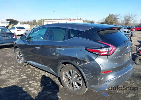 2015 Nissan Murano S из США, поврежденный, VIN 5N1AZ2MHXFN241383